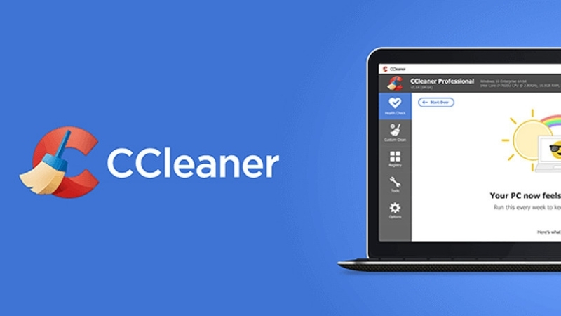 Sử dụng phần mềm CCleaner để loại bỏ Segurazo Antivirus